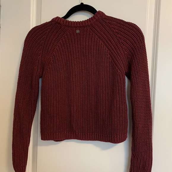 s Oliver, Sweater, Burgundy, Ribbed, Girls M - Picture 2 of 4